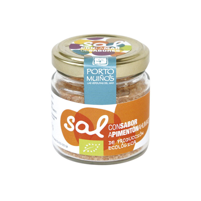 SAL CON SABOR A PIMENTÓN AHUMADO ECO TARRO 90g